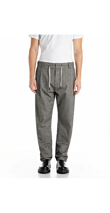 21AW ヘリンボンルーズ6PKパンツ 21AW ヘリンボンルーズ6PKパンツ